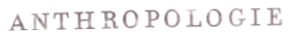 Anthropologie