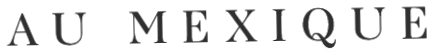 AU MEXIQUE