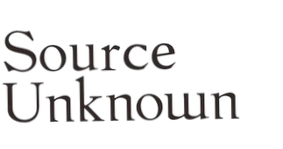 Sourceunknown