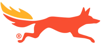 Red Coyote Running