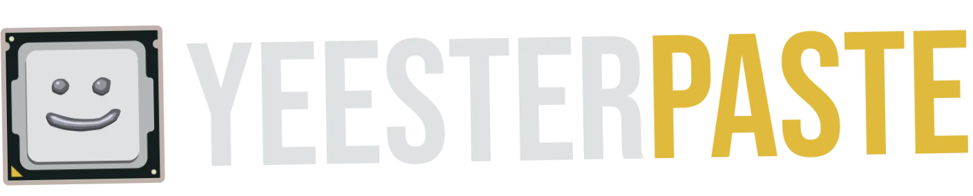 Yeesterpaste