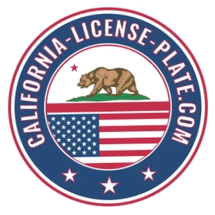 California License Plate