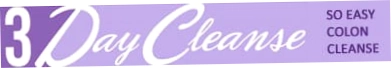 3 Day Cleanse