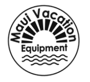 Maui Vacation Equipment