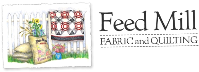 Feed Mill Fabric and Quilting
