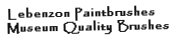 Lebenzon Paintbrushes
