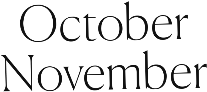 October November