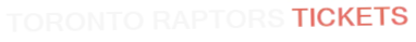 Raptors Tickets