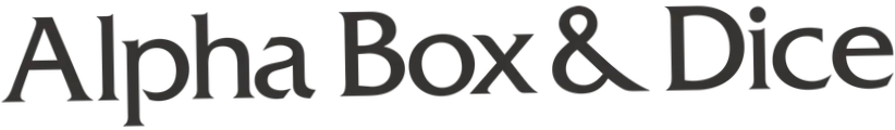 Alpha Box & Dice