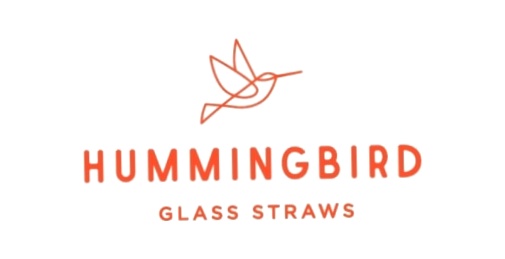 Hummingbird Glass Straws