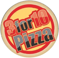 3 For 10 Pizza