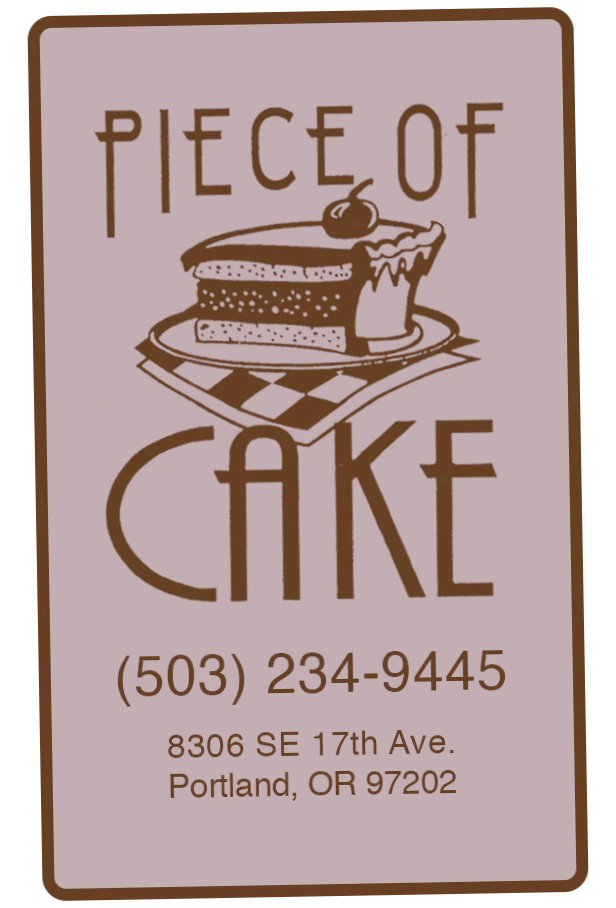 Piece of Cake Bakery