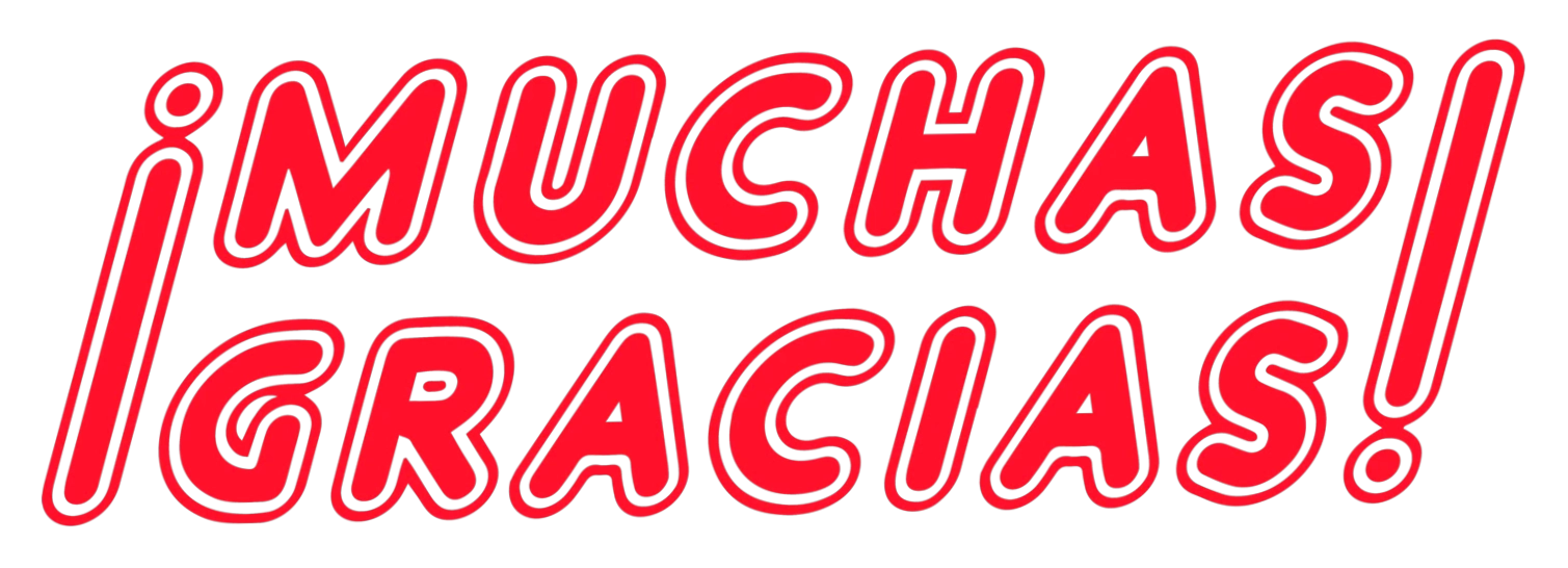 Muchas Gracias