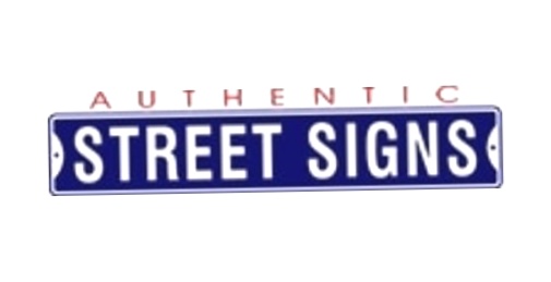 Authentic Street Signs
