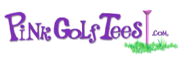 Pink Golf Tees