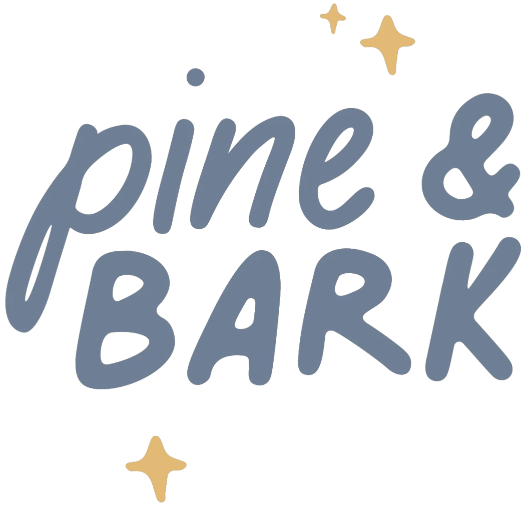 Pine And Bark Dog Tags