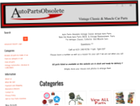 Auto Parts Obsolete