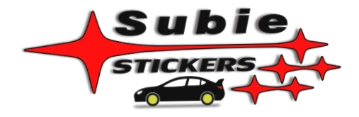 Subie Stickers