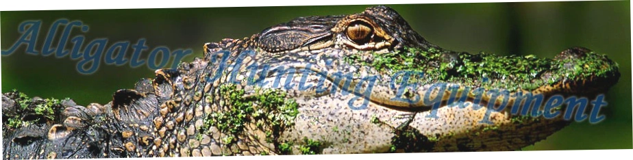 Alligator Hunting Equipment