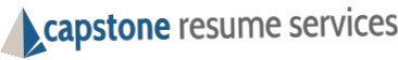 Capstone Resume Services