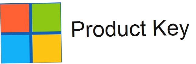 product key