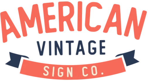 American Vintage Sign