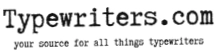 Typewriters