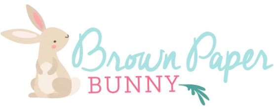 Brown Paper Bunny