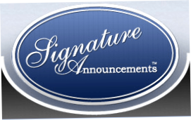 Signature Announcements