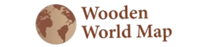 Wooden World Map